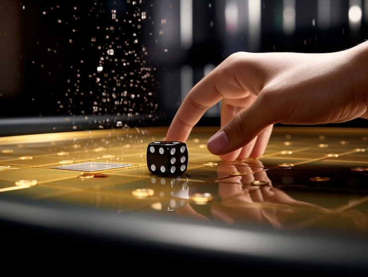 Dream Gaming blackjack table on mpoyou with live dealer visible and betting interface